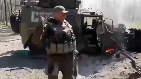 Russian Tiger" was blown up by a mine