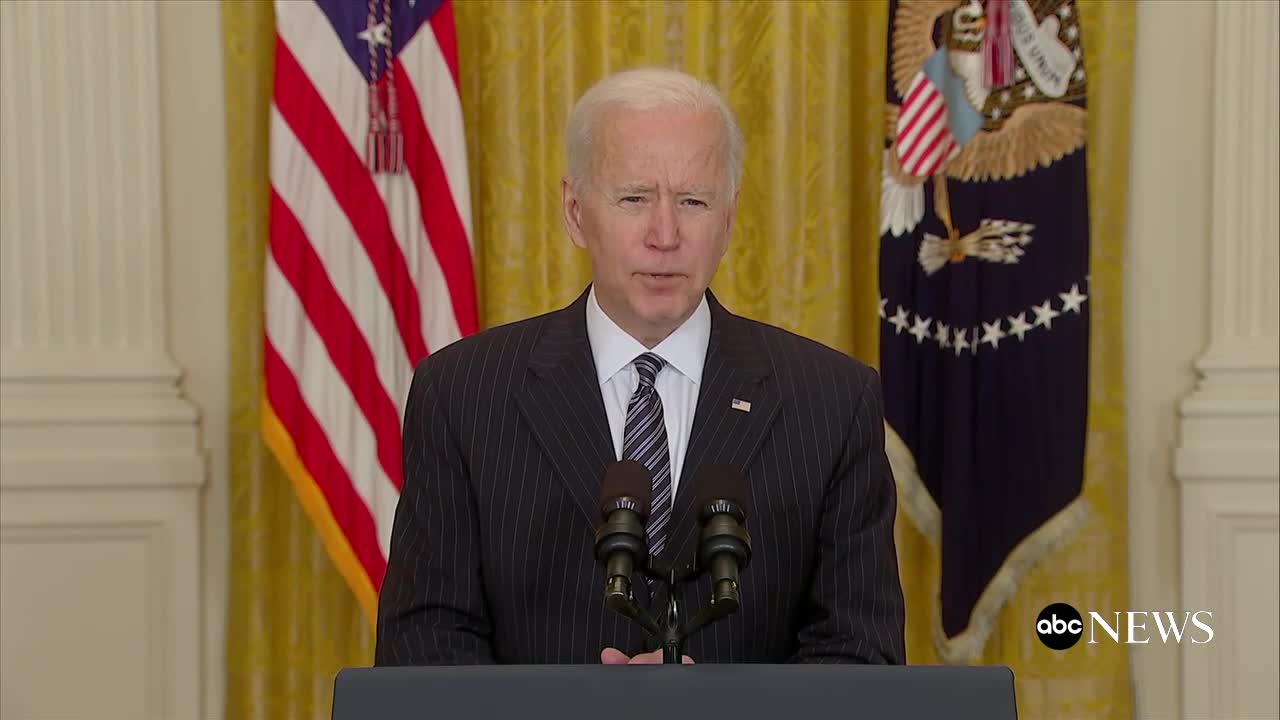 Biden delivers remarks on state of COVID-19 vaccinations