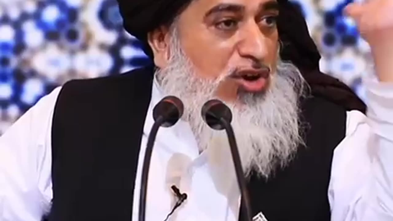 Allama khadim Hussain Razvi beautiful clip