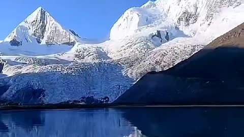 mountain reflection