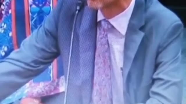 Texas State Senator Bob Hall interviews Dr at a public hearing Part 1
