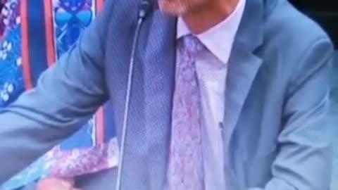 Texas State Senator Bob Hall interviews Dr at a public hearing Part 1