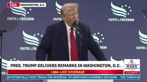 Trump Keynotes the Faith and Freedom Coalition's ‘Road to Majority’ [Full Speech]