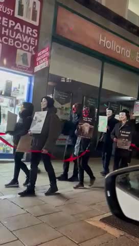 Vegan marche in Brighton