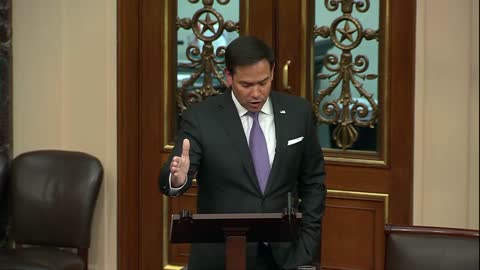 Rubio on Senate Floor: Cubans Aren't Protesting Because of an Embargo - They Want Liberty