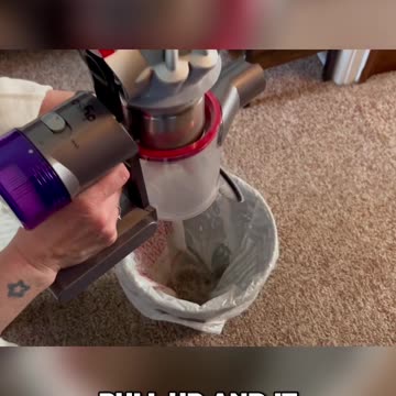 Dyson V8 Extra Cordless Cleaner Vacuum, How to Quickly Empty Your Canister, Easy Steps