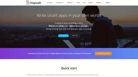 Hapsah - Short intro to writing smart apps