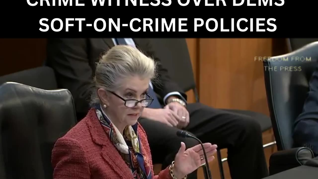 "BACKED BY SOROS" - Marsha Blackburn Grills Witness Over Dems' Soft-On-Crime Policies