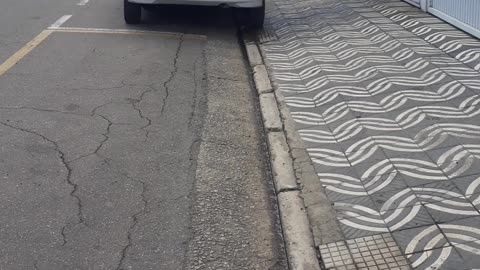 Quem nunca teve um momento de raiva na rua.