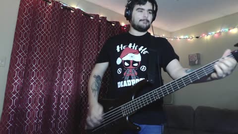 Obituary -Slowly We Rot Bass cover