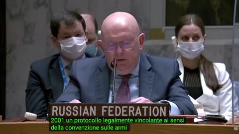 ONU- Rappresentante Russia parla delle armi biologiche in Ucraina- Non adatto a persone impressionabili !