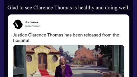 Statement by Donald Trump on Clarence Thomas