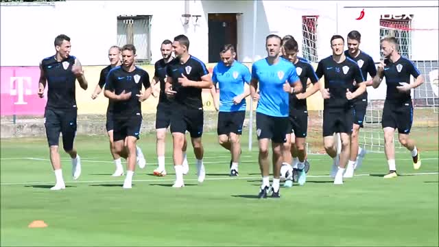 Trening hrvatske reprezentacije u Rovinju