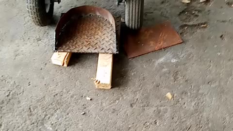 Weld machine cart