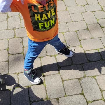 Dancing little Toddler