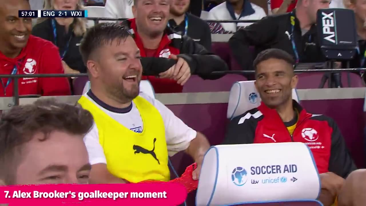 Top 10 Funny Moments in Soccer Aid History