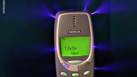 charge nokia 3310 with 1.000.000 volts