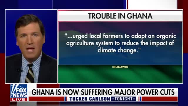 Tucker Carlson slams the green energy, ESG scam