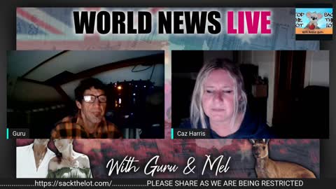 Wednesday night live chat with Guru and Cazz