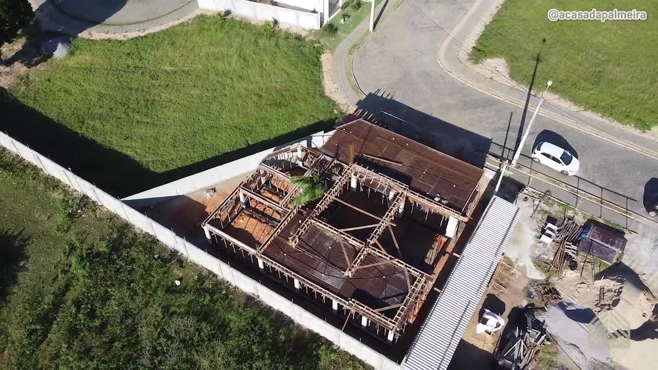 PRIMEIRO MÊS DE OBRA - Confira o que já foi feito até aqui na nossa Casa da Palmeira