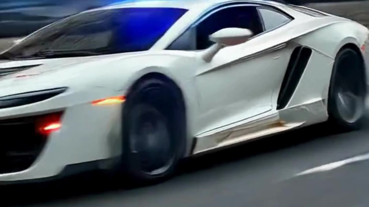 Epic Lamborghini Aventador Taxi Chase in the City | AI-Generated Action Inspired by 2018 Taxi Movie