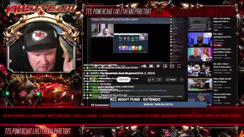 KILLSTREAM: ADAM GREEN vs ANDREW "BPF" WILSON, JOSH vs DAME, + DEORIO SAYS LOLCOW LIVE OVER, BOSSMAN TRASHES JOSH (AND SO DOES DAME)