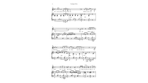 The Magic Of Two with Score by Caleb M. Brandon