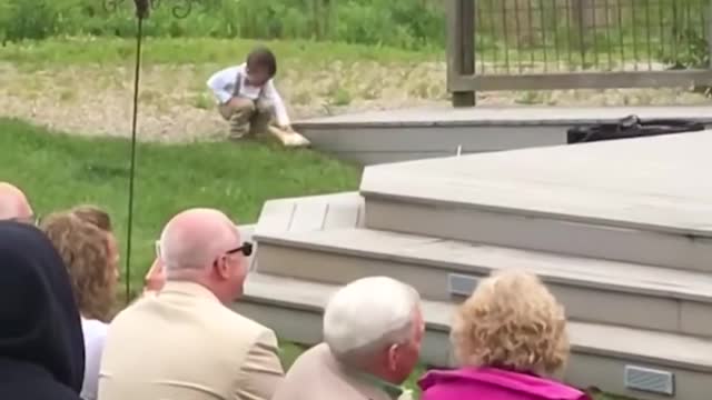 kids funny wedding clips