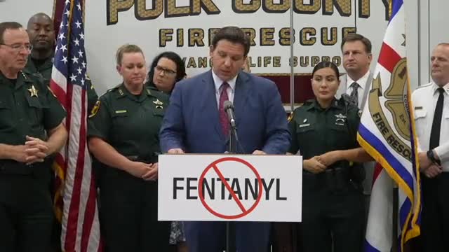 Florida Gov. Ron DeSantis signed a bill Thursday cracking down on drug trafficking