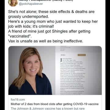 More self injury aka vaccine