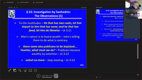 Wednesday April 20, 2022 Life of the Messiah 35