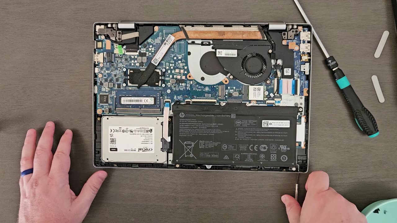 HP Pavilion 14 Laptop Repair: Replace Hard Drive