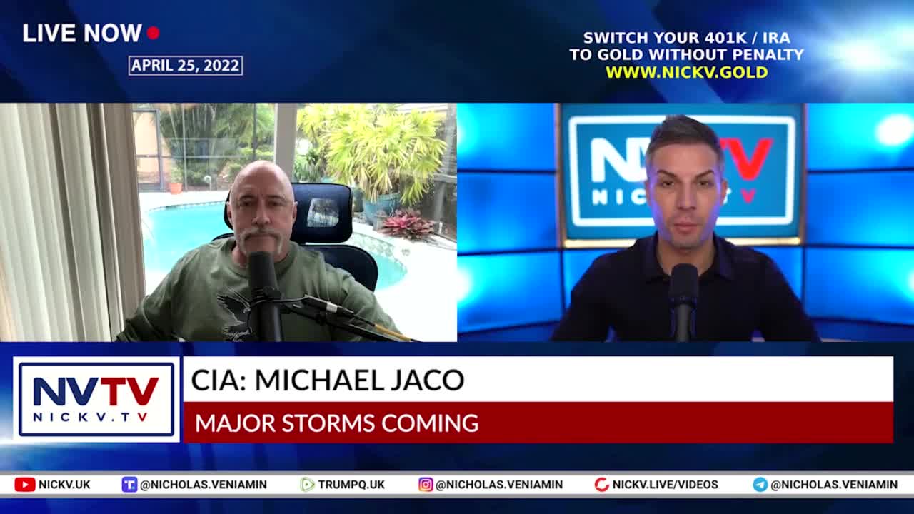 CIA Michael Jaco Discusses Major Storms Coming with Nicholas Veniamin