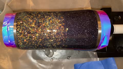 Custom glitter tumnler