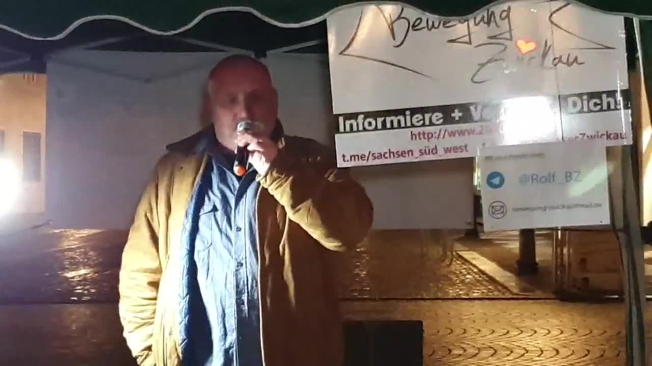 15.03.21 Rede von Gerd auf der Montagsdemo in Zwickau