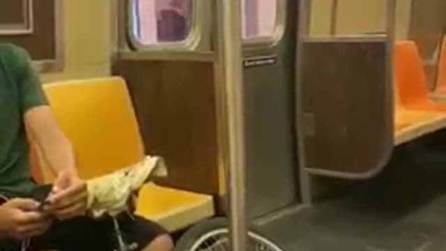 The subway is like a second home to some new yorkers