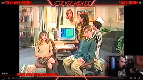 Stevie Reacts To 90's Internet Tutorial Video