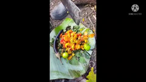 Primitive sauce.... Rare video