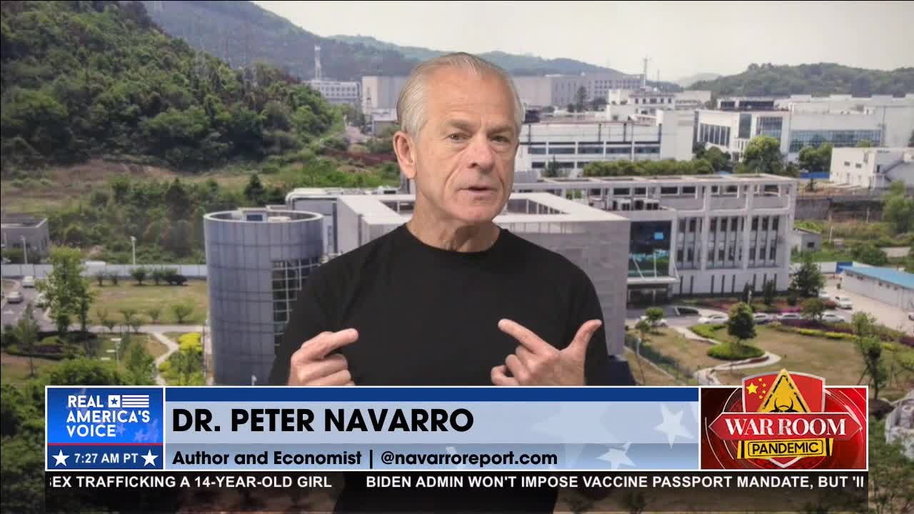 Navarro: Biden 'Opened the Border to a Deadly Mutation' of the CCP Virus