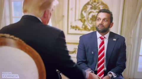 DJT / Cash Patel interview - how do we fix the supply chain?