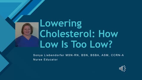 Lowering Cholesterol: Why Do They Keep Changing the Numbers?