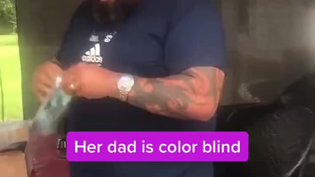 Man sees colour for first time!