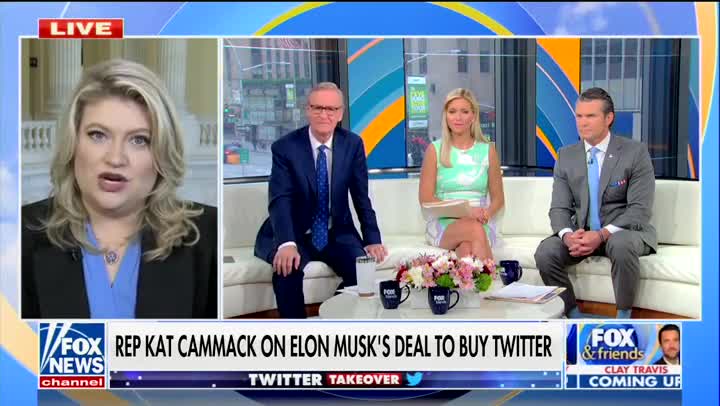 Cammack Mocks MSNBC: I Can’t Believe It Took Musk Buying Twitter for Them to Finally Wake Up