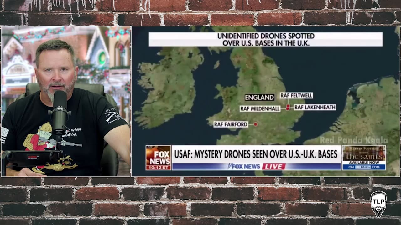 Drones Spotted Over U.S. Bases In The U.K.!