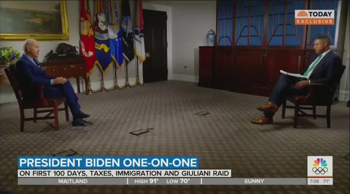 Biden Blames Trump for Migrant Surge