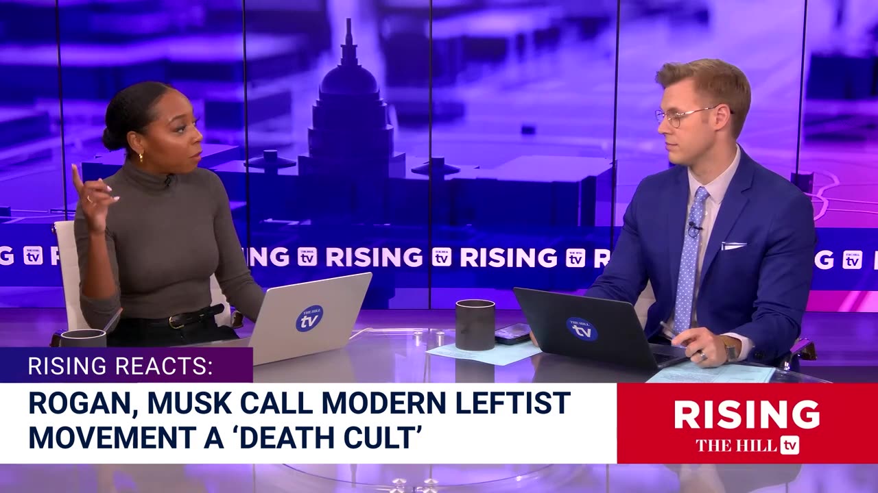 Joe Rogan, Elon Musk Criticize 'LEFTISTDEATH CULTS'