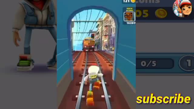 Subway surfers gameplay