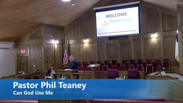Pastor Phil Teaney // Can God Use Me