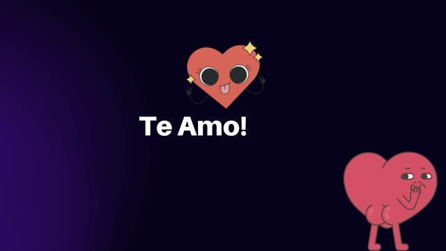 Video declaração para o dia dos namorados