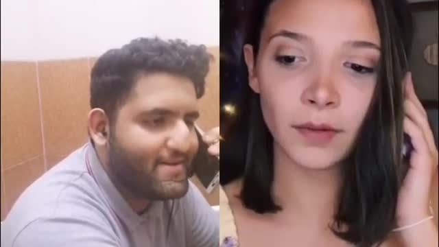 Indian Guy on the Phone Meme (TikTok "Duet Me" Meme)